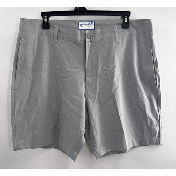 MAELREG Performance Proflex Men's Shorts- Light Grey Size-32 Inseam-7" *READ.. - Picture 1 of 15